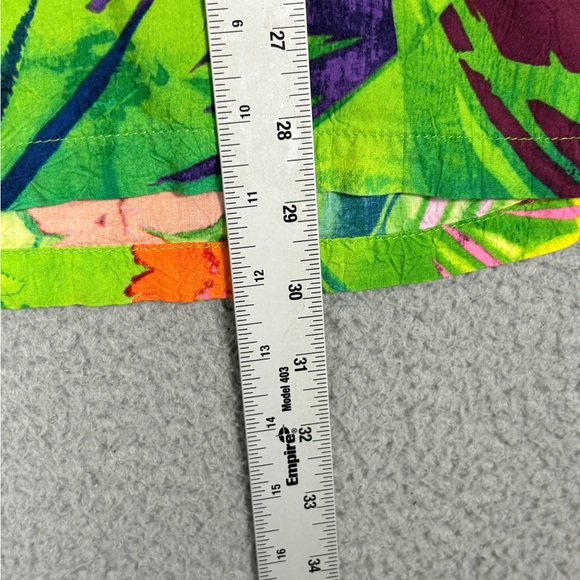 Jams World Vibrant Leaf Print Men's Shirt - Picture 9 of 9